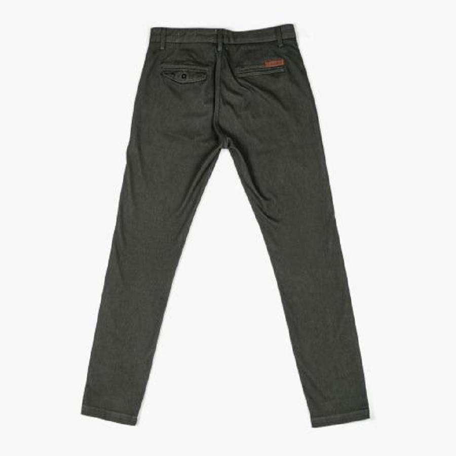 Thursday Boots Axe Slim Fit Chinos Baumwoll Hose Herren Olivgrün | CH322EBC