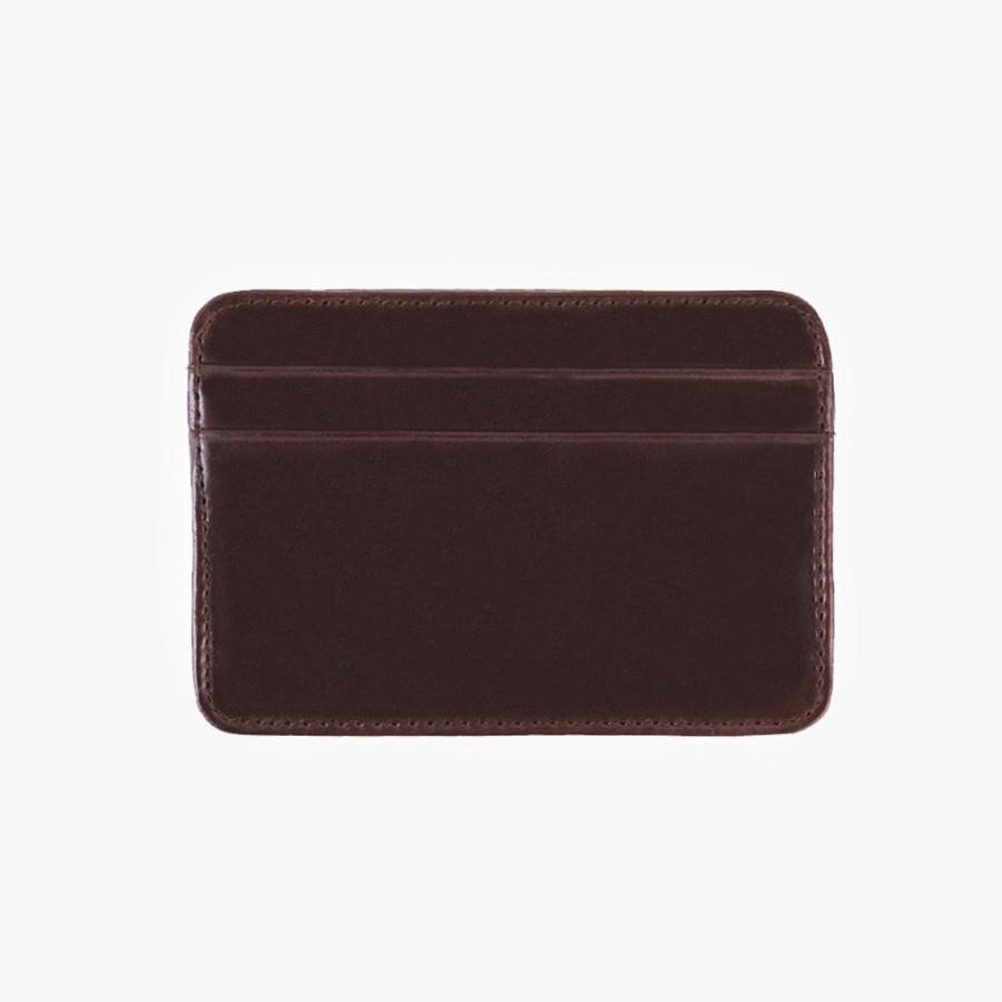 Thursday Boots Card Holder Leder Geldbörse Herren Kaffee | CH239ILH