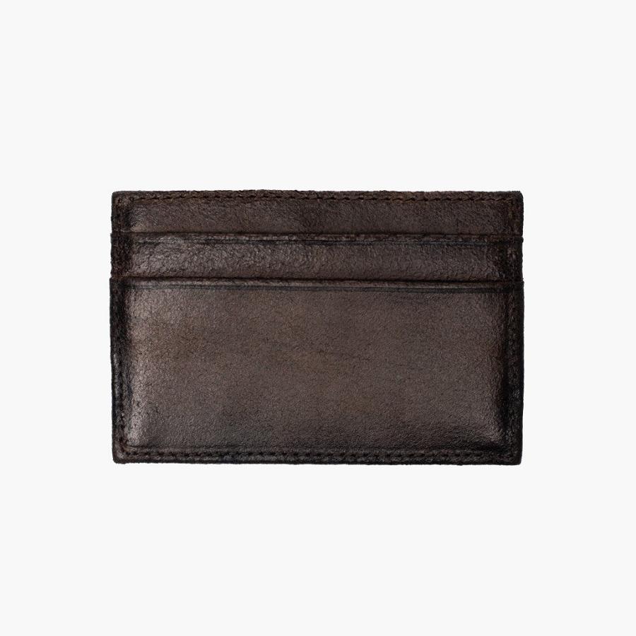 Thursday Boots Card Holder Leder Klassische Geldbörse Herren Kaffee | CH234DFM