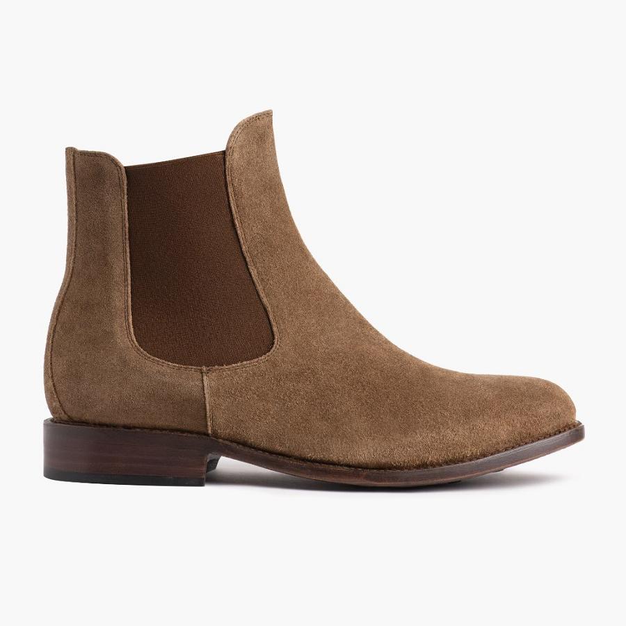 Thursday Boots Cavalier Wildleder Chelsea Boots Herren Braun | CH95CTV