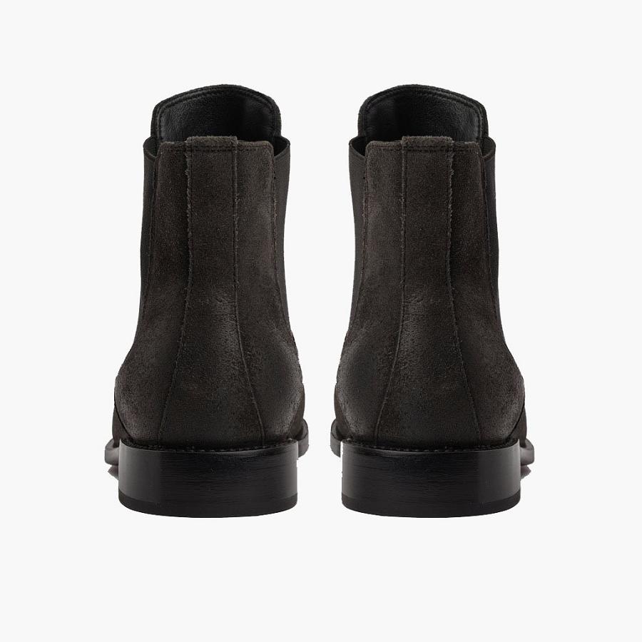 Thursday Boots Cavalier Wildleder Chelsea Boots Herren Grau | CH96XYU