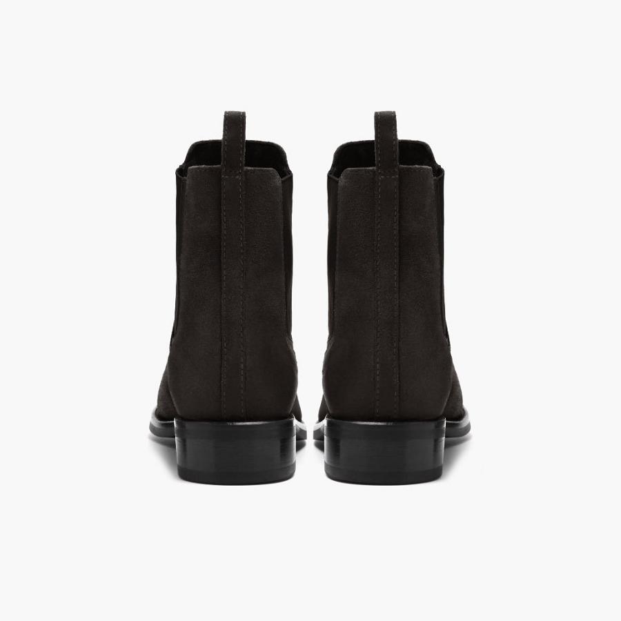 Thursday Boots Duchess Wildleder Chelsea Boots Damen Grau | CH220QMA