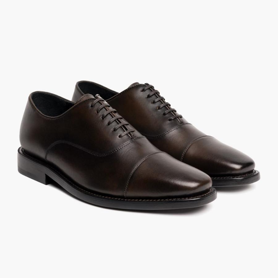 Thursday Boots Executive Leder Klassische Lederschuhe Herren Kaffee | CH351MQZ