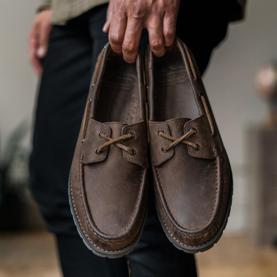 Thursday Boots Handsewn Leder Loafers Herren Kaffee | CH337FDN