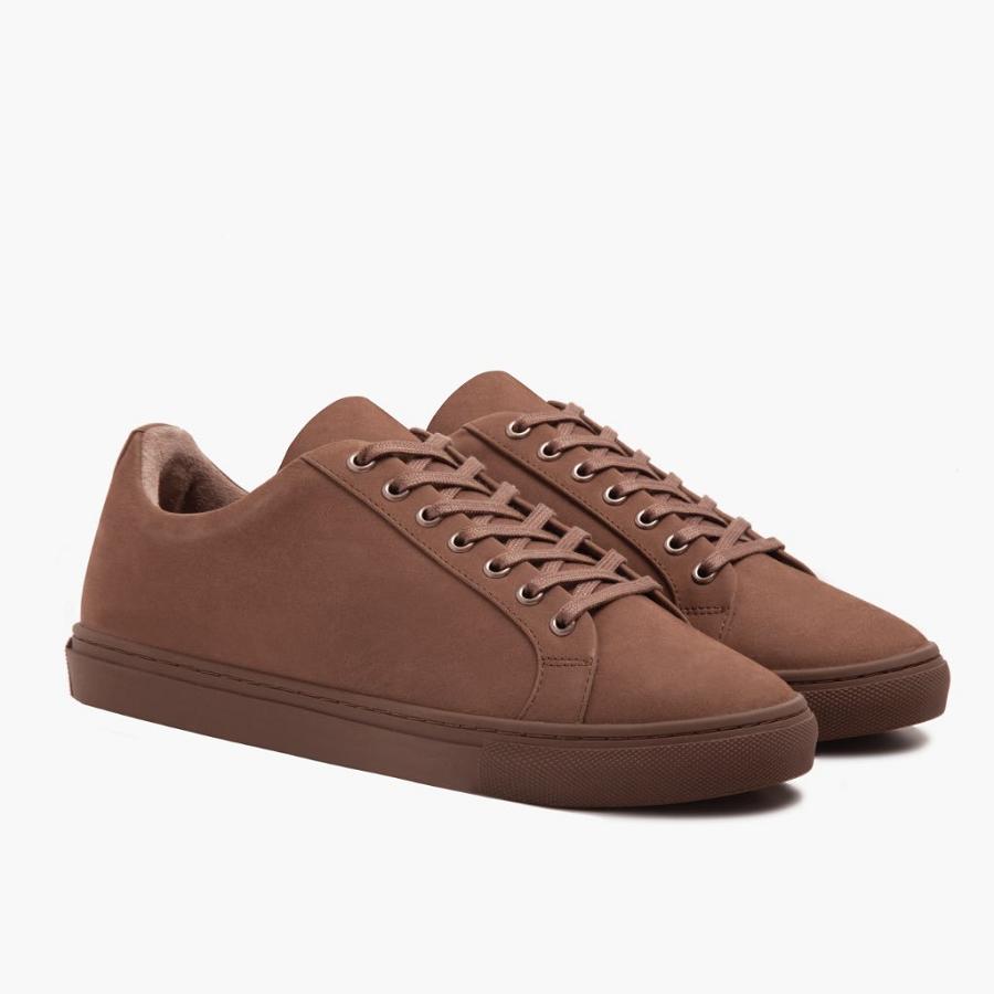 Thursday Boots Premier Low Tops Nubuck Sneakers Herren Braun | CH36EBC