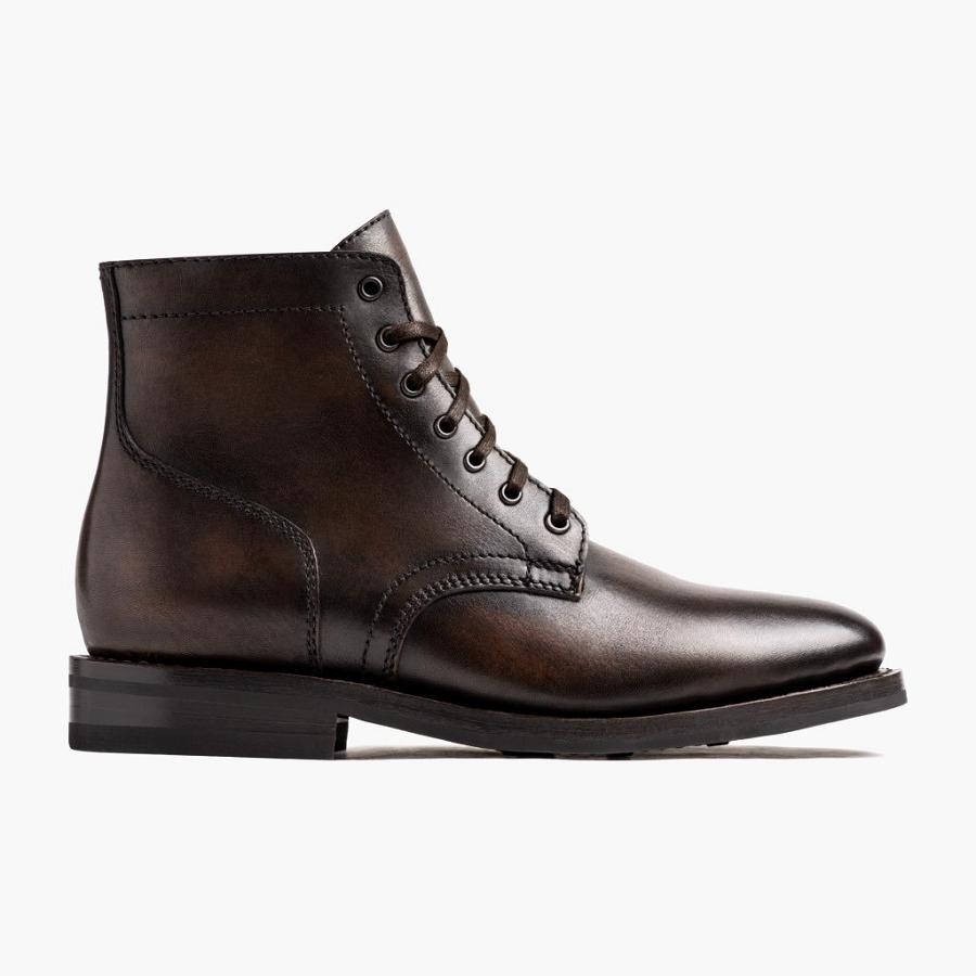 Thursday Boots President Leder Stiefel Herren Braun | CH390DFM12