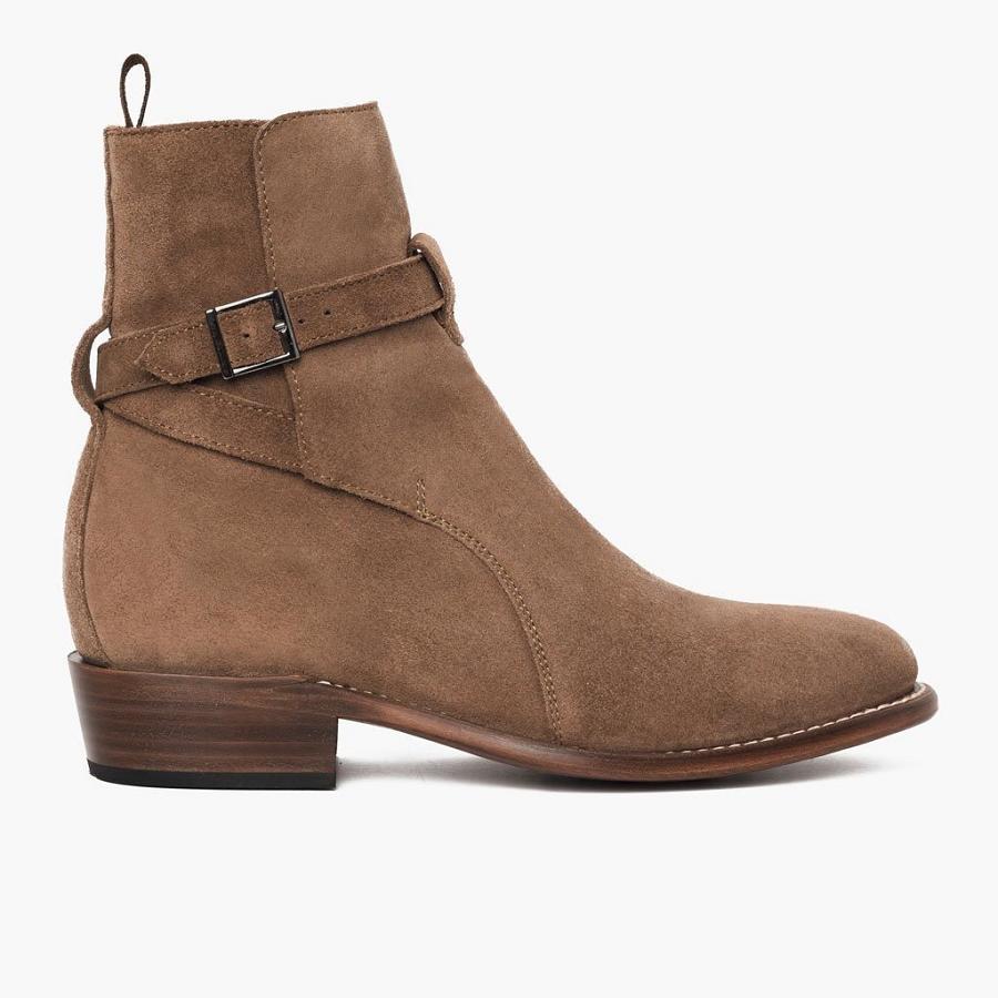 Thursday Boots Rogue Wildleder Chelsea Boots Herren Braun | CH80AHK