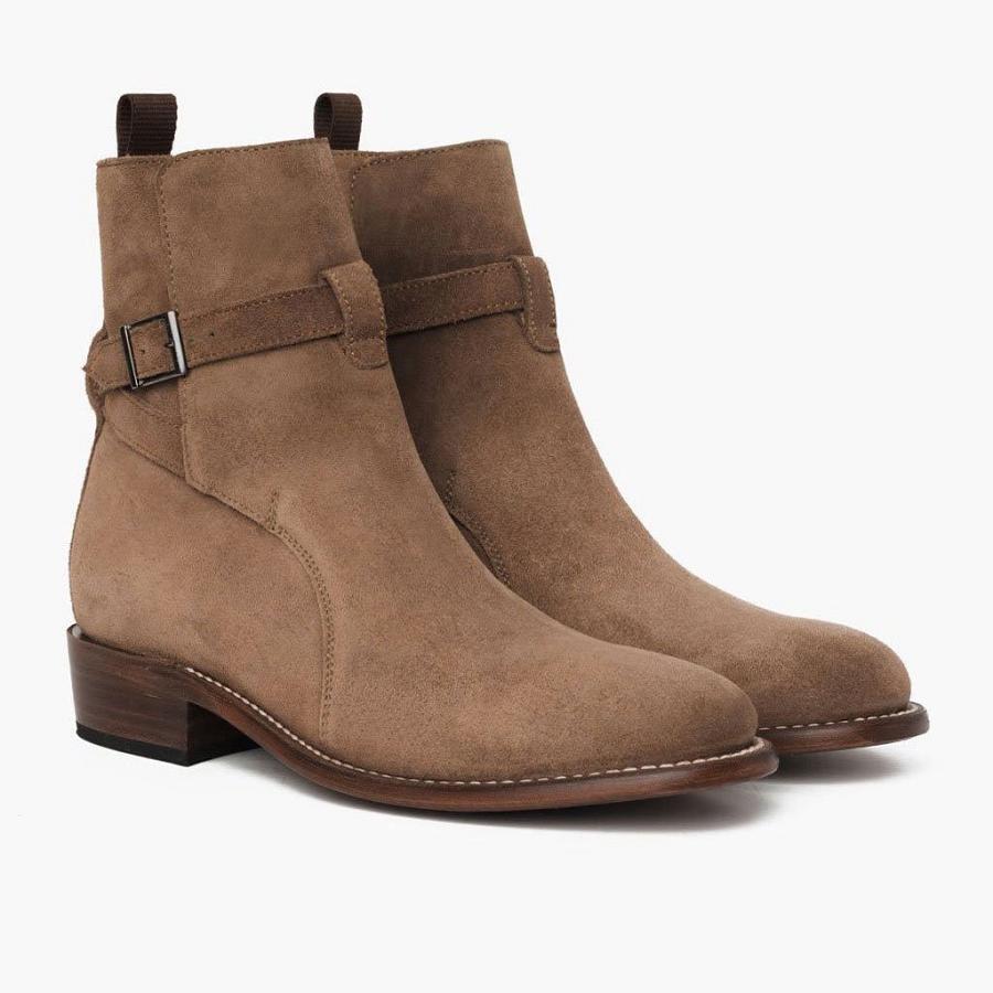 Thursday Boots Rogue Wildleder Chelsea Boots Herren Braun | CH80AHK