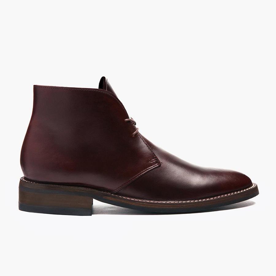 Thursday Boots Scout Leder Chukka Stiefel Herren Kaffee | CH67BEX