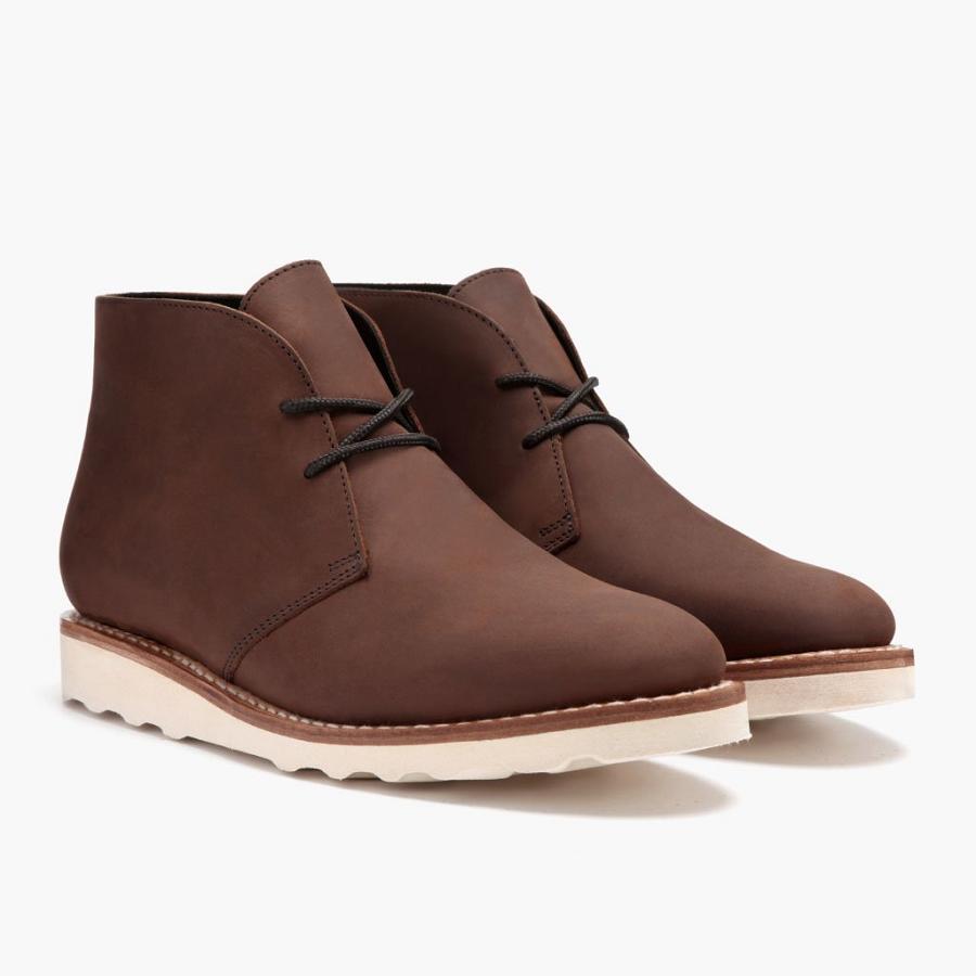 Thursday Boots Scout Leder Chukka Stiefel Herren Braun | CH69CTV