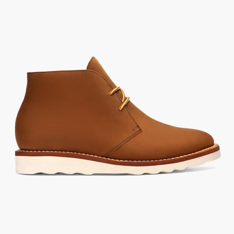 Thursday Boots Scout Nubuck Chukka Stiefel Herren Braun | CH65MQZ