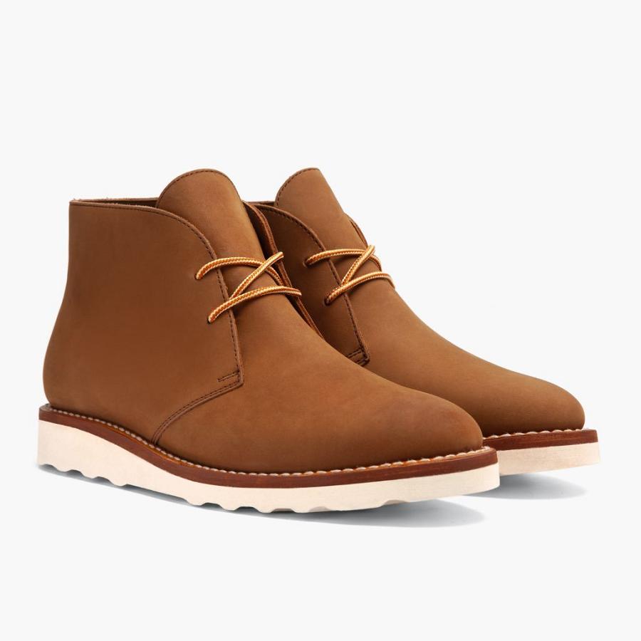 Thursday Boots Scout Nubuck Chukka Stiefel Herren Braun | CH65MQZ