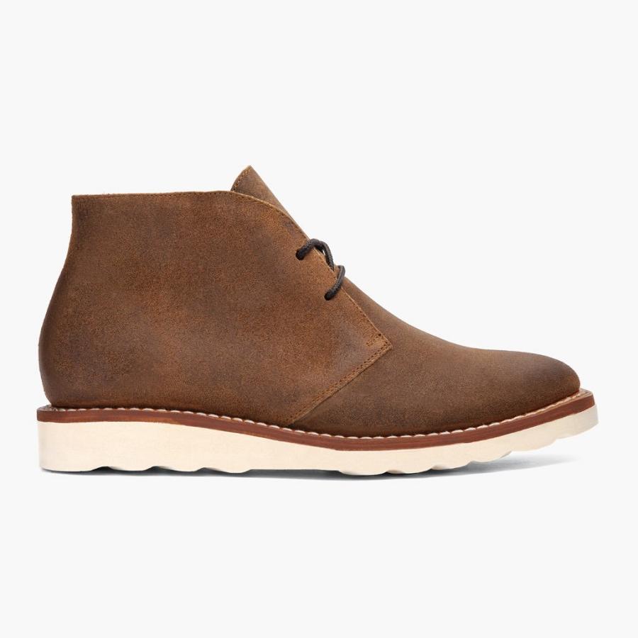 Thursday Boots Scout Wildleder Chukka Stiefel Herren Braun | CH62EBC