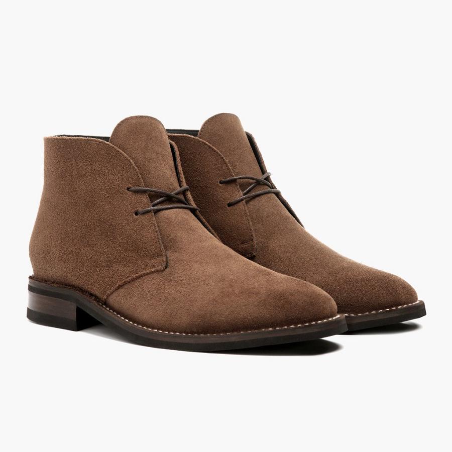 Thursday Boots Scout Wildleder Rugged & Resilient Chukka Stiefel Herren Kaffee | CH5ILH