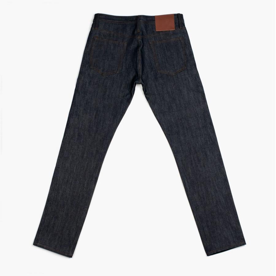 Thursday Boots Selvedge Tapered Baumwoll Jeans Herren Navy | CH325MQZ