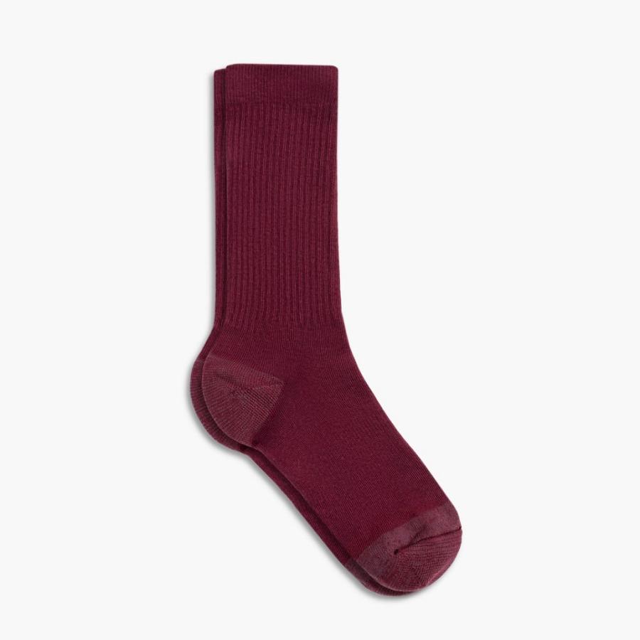 Thursday Boots Sodello Klassische Crew Baumwoll Socken Herren Rot | CH268TCE