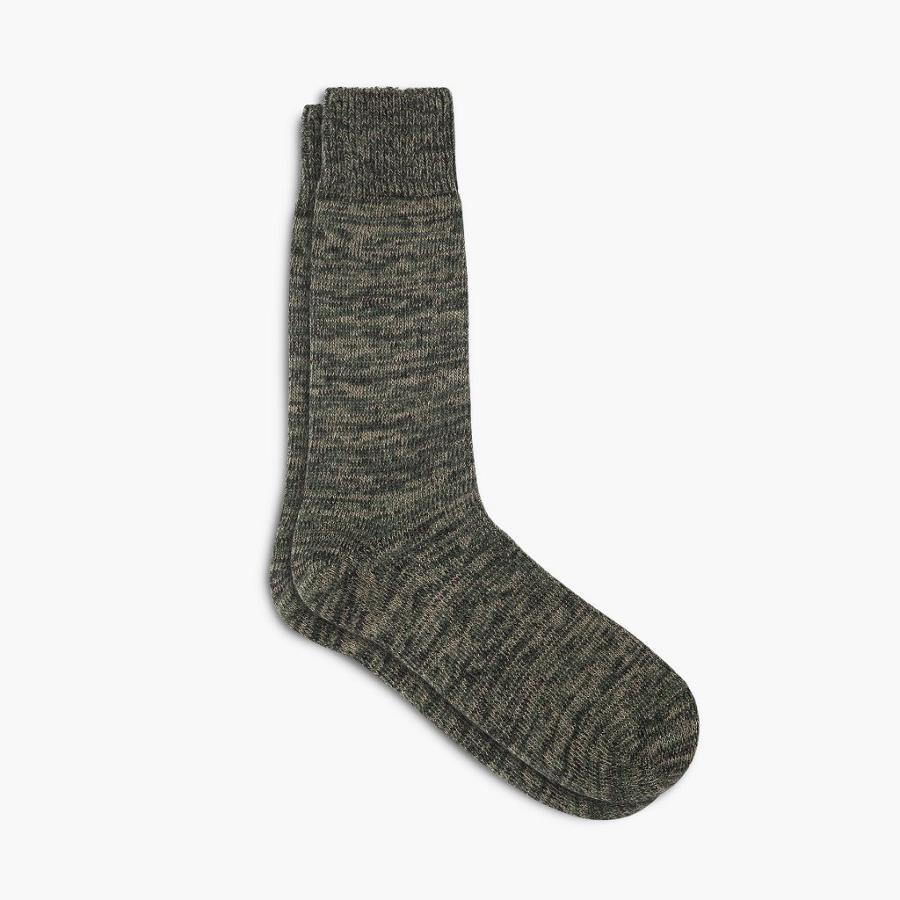 Thursday Boots Sodello Marled Baumwoll Socken Damen Olivgrün | CH109ILH