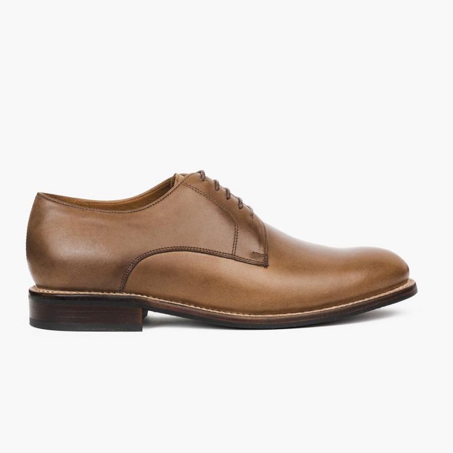 Thursday Boots Statesman Leder Lederschuhe Herren Braun | CH33YXF