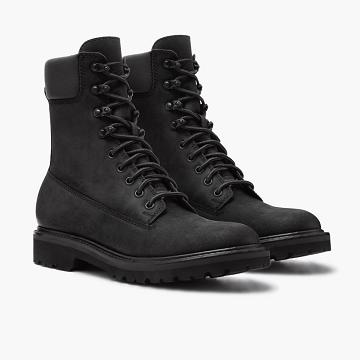 Thursday Boots Explorer Leder Rugged & Resilient Stiefel Herren Schwarz | CH390DFM26