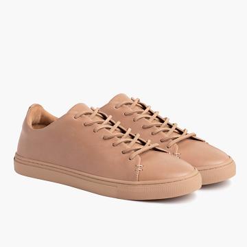 Thursday Boots Premier Low Tops Leder Klassische Sneakers Herren Orange | CH369ILH