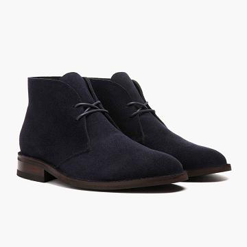 Thursday Boots Scout Wildleder Chukka Stiefel Herren Blau | CH60TCE