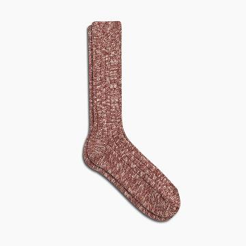 Thursday Boots Sodello Klassische Boot Baumwoll Socken Herren Rot | CH272QMA