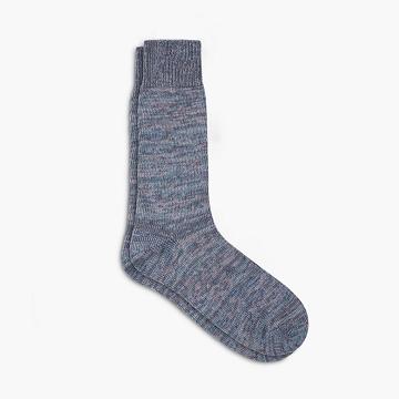 Thursday Boots Sodello Marled Baumwoll Socken Damen Blau | CH10EBC