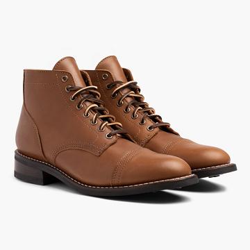 Thursday Boots Vanguard Leder Schnürstiefel Herren Braun | CH390DFM6